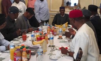 Lunch in London, anxiety in Nigeria