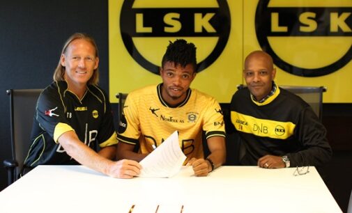 Norwegian side Lillestrom sign relatively known Nigerian