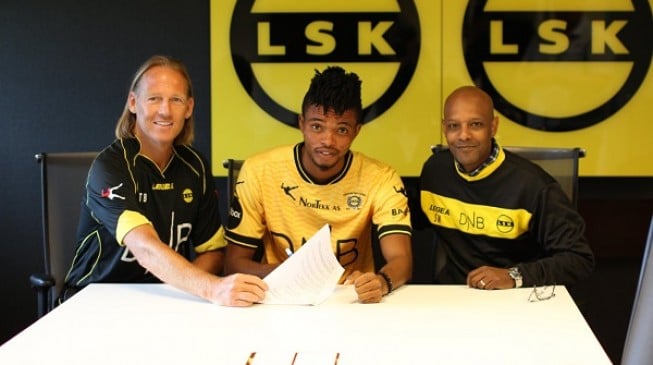 Norwegian side Lillestrom sign relatively known Nigerian