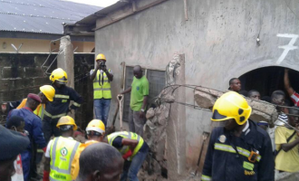 Building collapses in Lagos, kills mother, two-year-old daughter