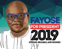 Fayose writes PDP on 2019 presidential ambition