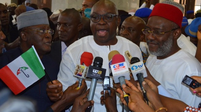 Fayose: I was prepared to burn my PDP membership card at supreme court