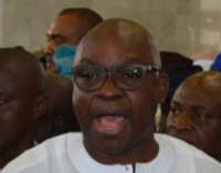 Fayose knocks Osinbajo’s ‘behind the camera’ visit, says Buhari should address Nigerians