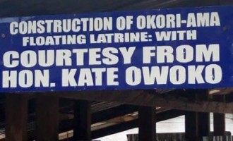 Amid criticism, Bayelsa lawmaker defends construction of ‘floating toilet’