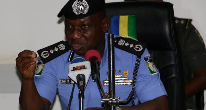 IGP avoids questions from journalists after meeting Buhari