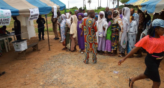 Osun west by-election: Voters troop out despite downpour