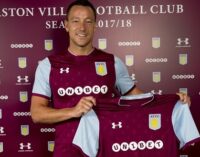 John Terry joins Aston Villa on one-year contract