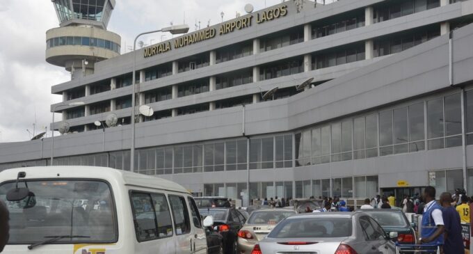 Lagos airport security personnel slumps, dies while on duty