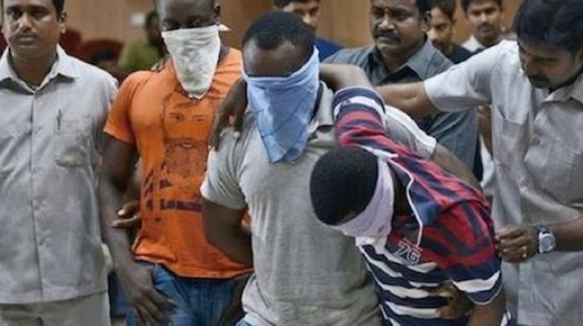 Five Nigerians arrested in India for ‘drug, human trafficking’