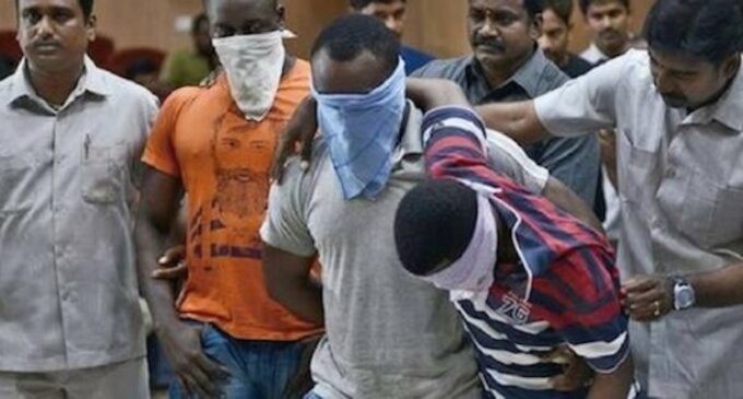 Five Nigerians arrested in India for ‘drug, human trafficking’