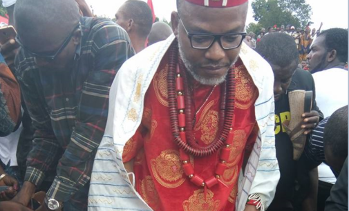 Nnamdi Kanu blames Anambra attack on enemies of Igbo