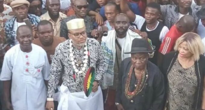 How Nnamdi Kanu was ‘chased away’ from palace of Anambra monarch