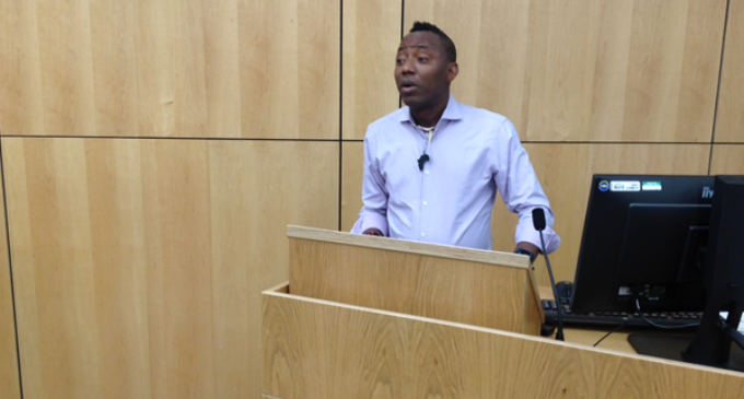 Sowore says thugs beat up court observers in Saraki case