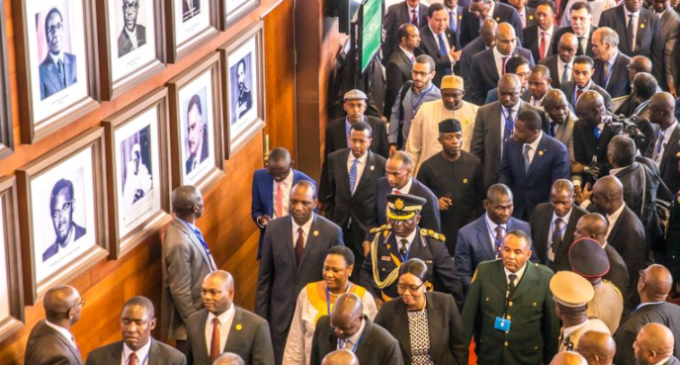 Osinbajo in Addis Ababa for AU summit