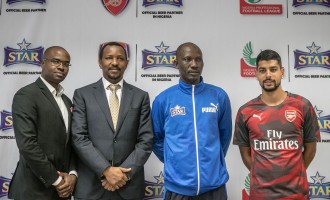 Star Lager gives back to Nigerian league through coaching clinic