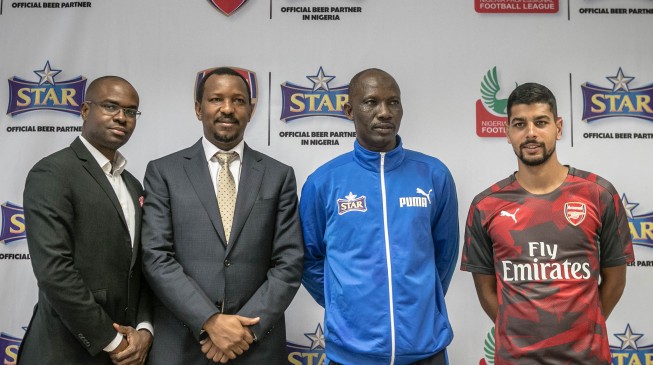Star Lager gives back to Nigerian league through coaching clinic