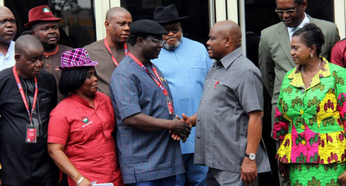 You are now politicians, Wike tells Labour leaders