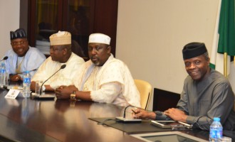 Osinbajo currently meeting APC govs