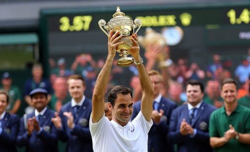Roger Federer wins record eighth Wimbledon title