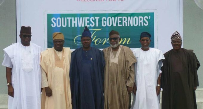 South-west govs set up joint task force on security