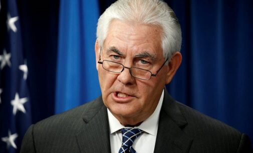 Tillerson, US secretary of state, to visit Nigeria