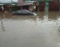 Voters, LASIEC officials stranded as flood takes over parts of Yaba