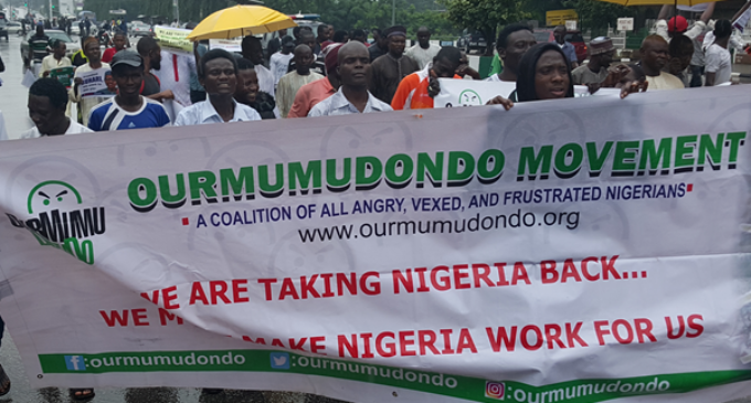 Police: We stopped anti-Buhari protest because it was hijacked by hoodlums