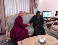 Again, Archbishop of Canterbury visits Buhari