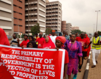 PHOTOS: BBOG protesters march to Aso Rock