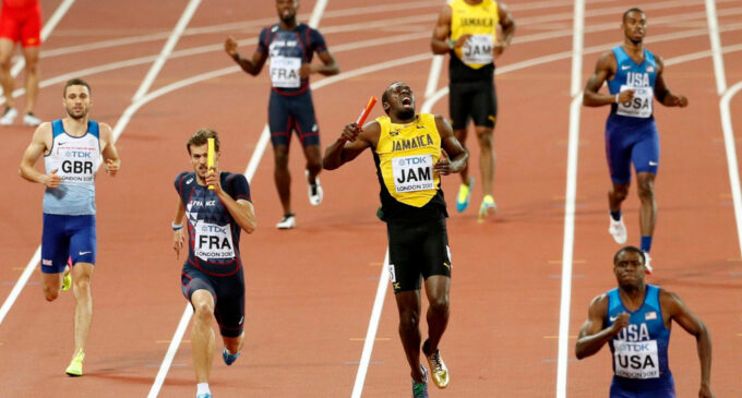London 2017: No fairytale ending for Bolt, unable to finish final race