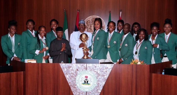 Buhari gives N1m each to members of D’Tigress team