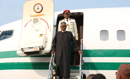 Buhari returns from London