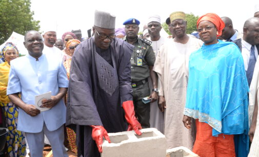Ahmed lays foundation for new workers’ secretariat in Kwara