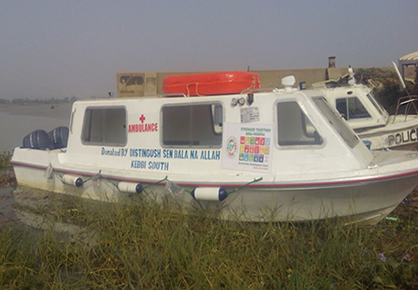 Hospital Boat for Yauri