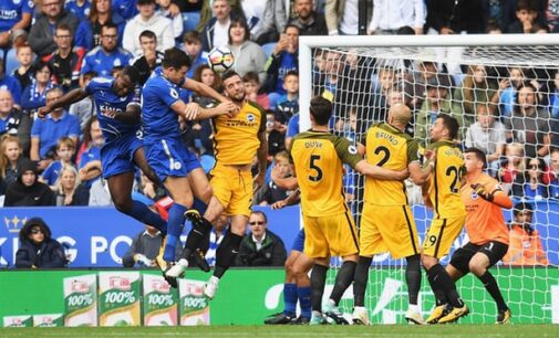 Ndidi splendid as Leicester beat Brighton 2-0