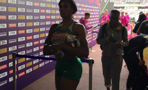 Again, Okagbare fails to qualify for 100m final of world athletics championship