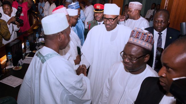 Buhari asks govs to give him more time to decide on 2019