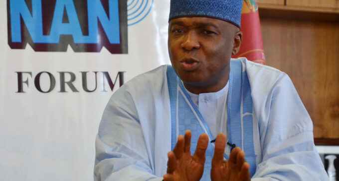 Our security structure has collapsed, says Saraki