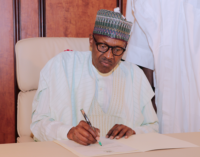 Buhari ‘signs’ proclamation proscribing IPOB