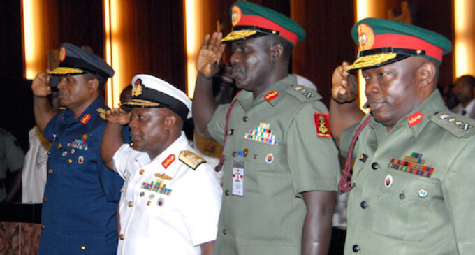 Service chiefs arrive in Maiduguri — five days after relocation order