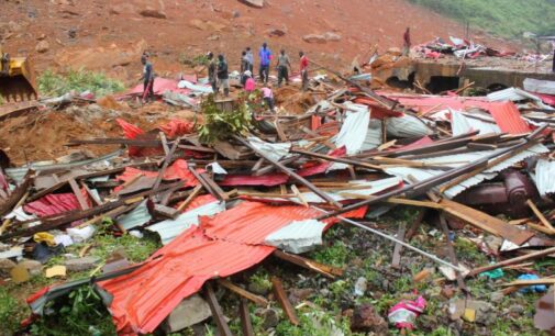 Nigeria donates $1m to victims of mudslide in Sierra Leone