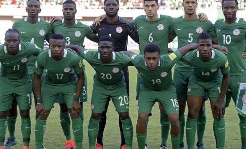 FIFA world rankings: Nigeria drop six places to 44th
