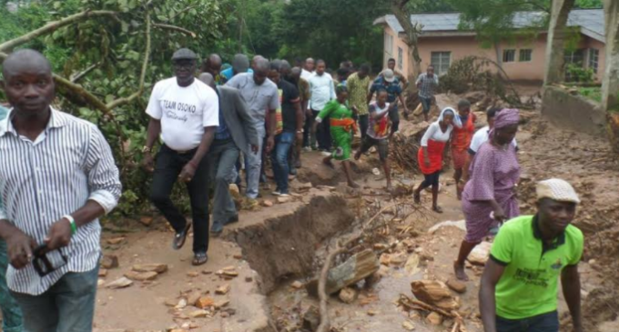 Ekiti warns residents to stay away from area affected by soil creep
