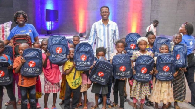 Daystar donates school materials to 20,000 children