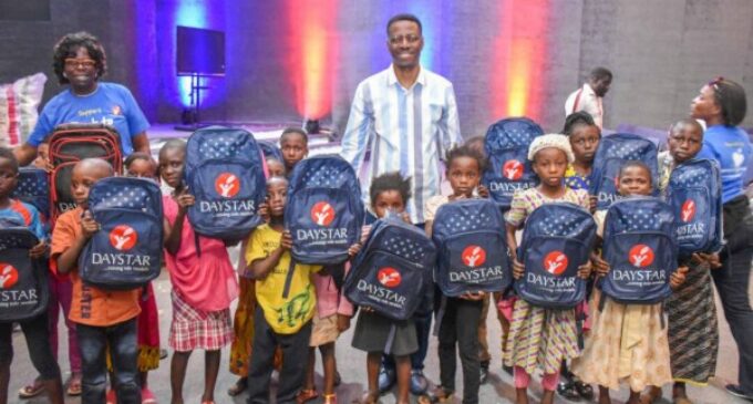 Daystar donates school materials to 20,000 children