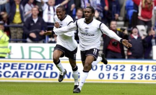 Okocha rated best soccer star to play at Bolton’s stadium