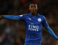 Leicester ready for Liverpool, says Ndidi