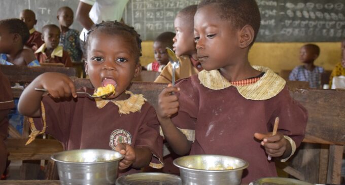 Osun school feeding programme going well — but under threat from vendors, teachers