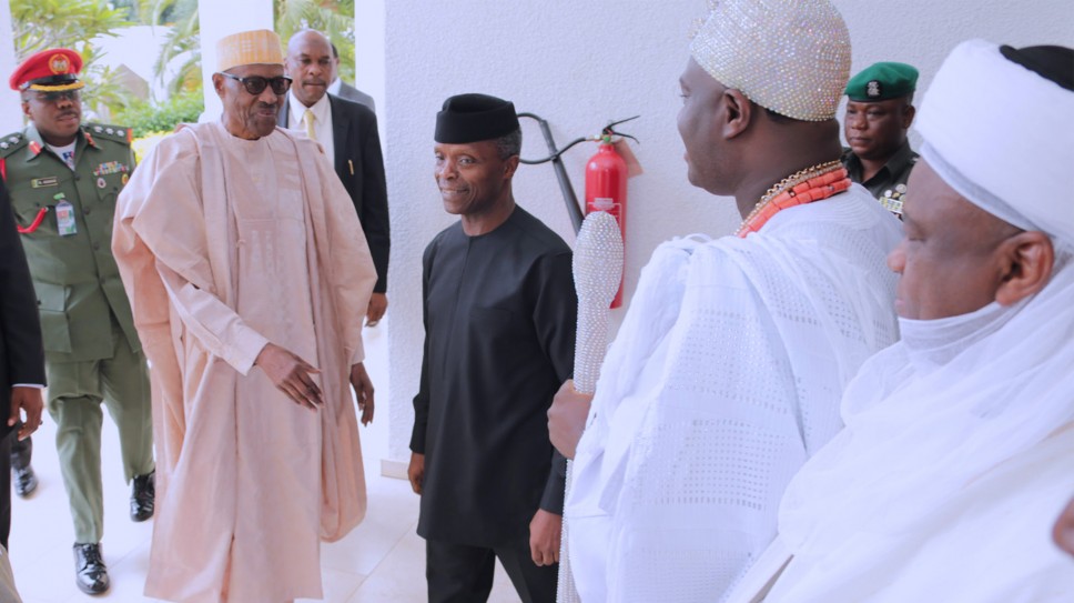Buhari hosts National Council of traditional rulers