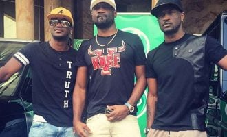 VIDEO: Psquare, Jude verbally attack each other in lawyer’s office